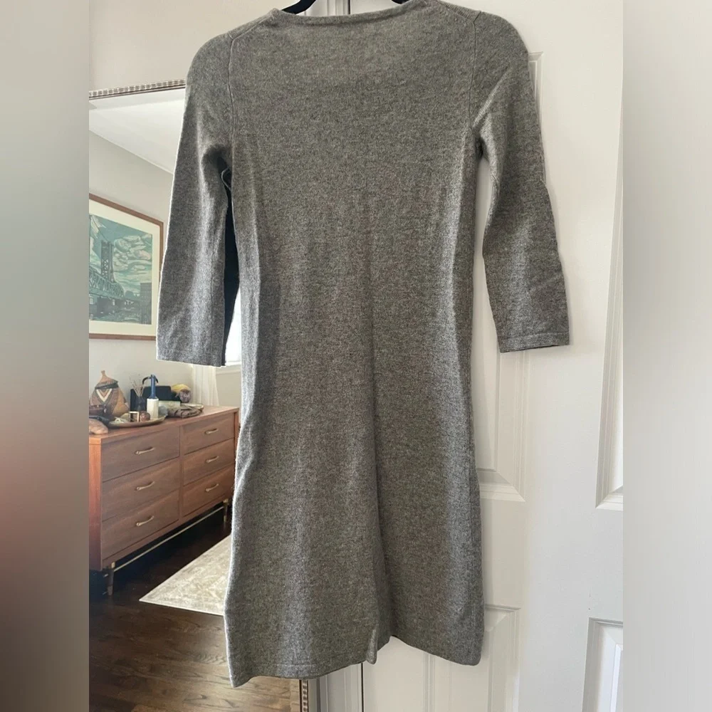 J. Crew gray cashmere